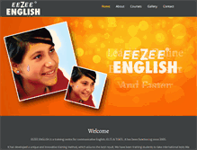 Tablet Screenshot of eezeeenglish.com